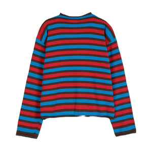 Bobo Choses - Organic cotton striped cardigan | Red