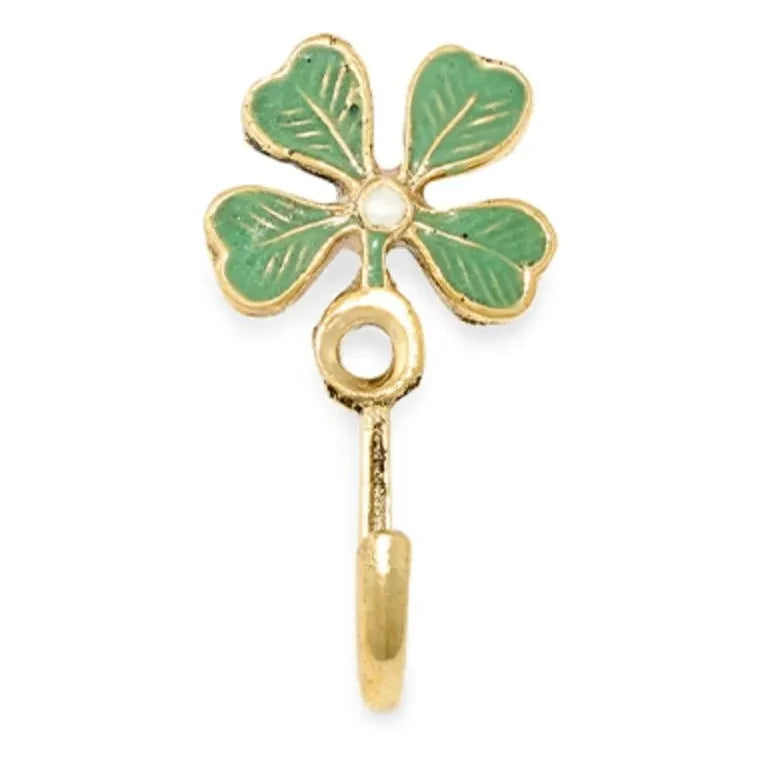 Doing Goods - Lucky Clover pirinç palto askısı | Altın