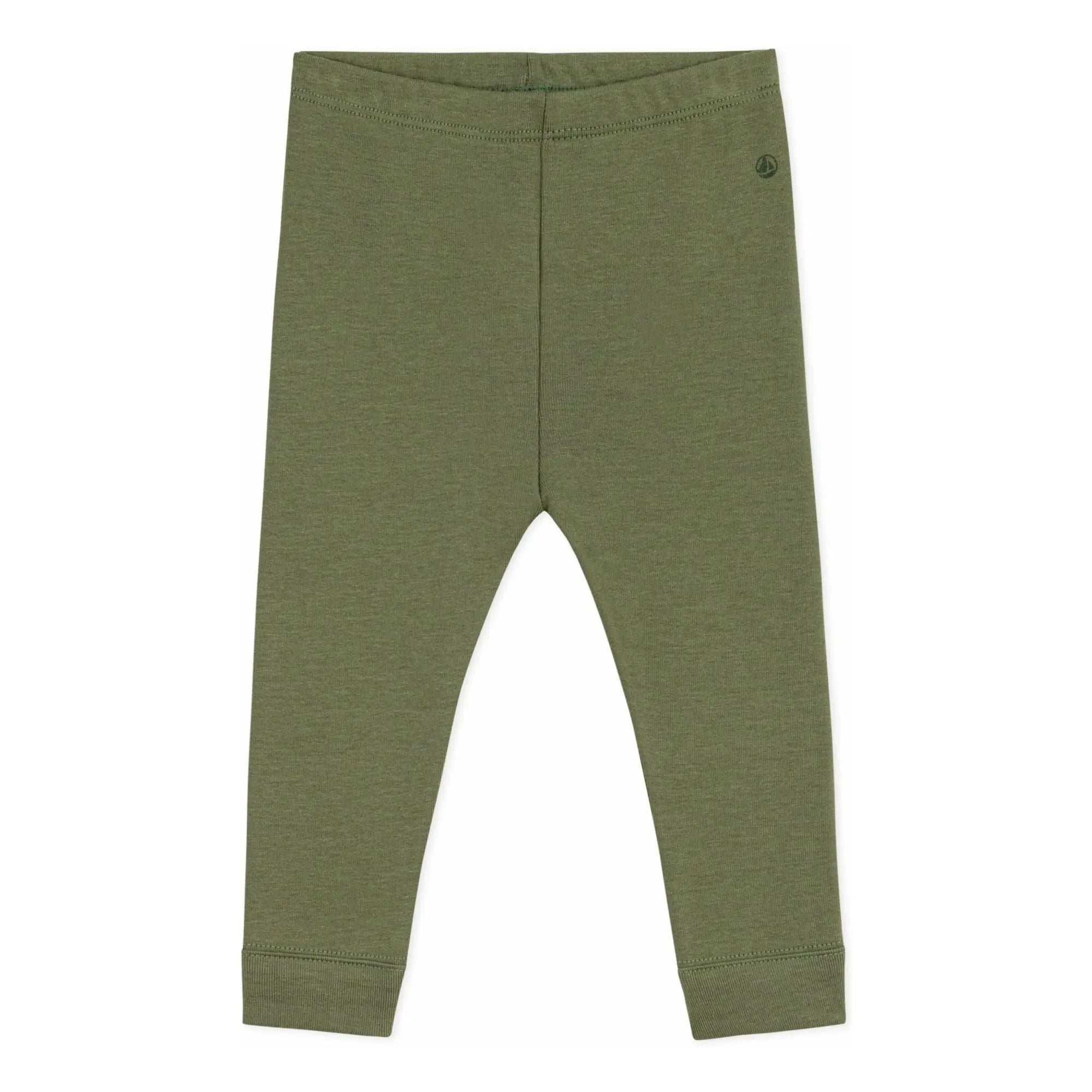 Petit Bateau - Organic Cotton Tights | Khaki