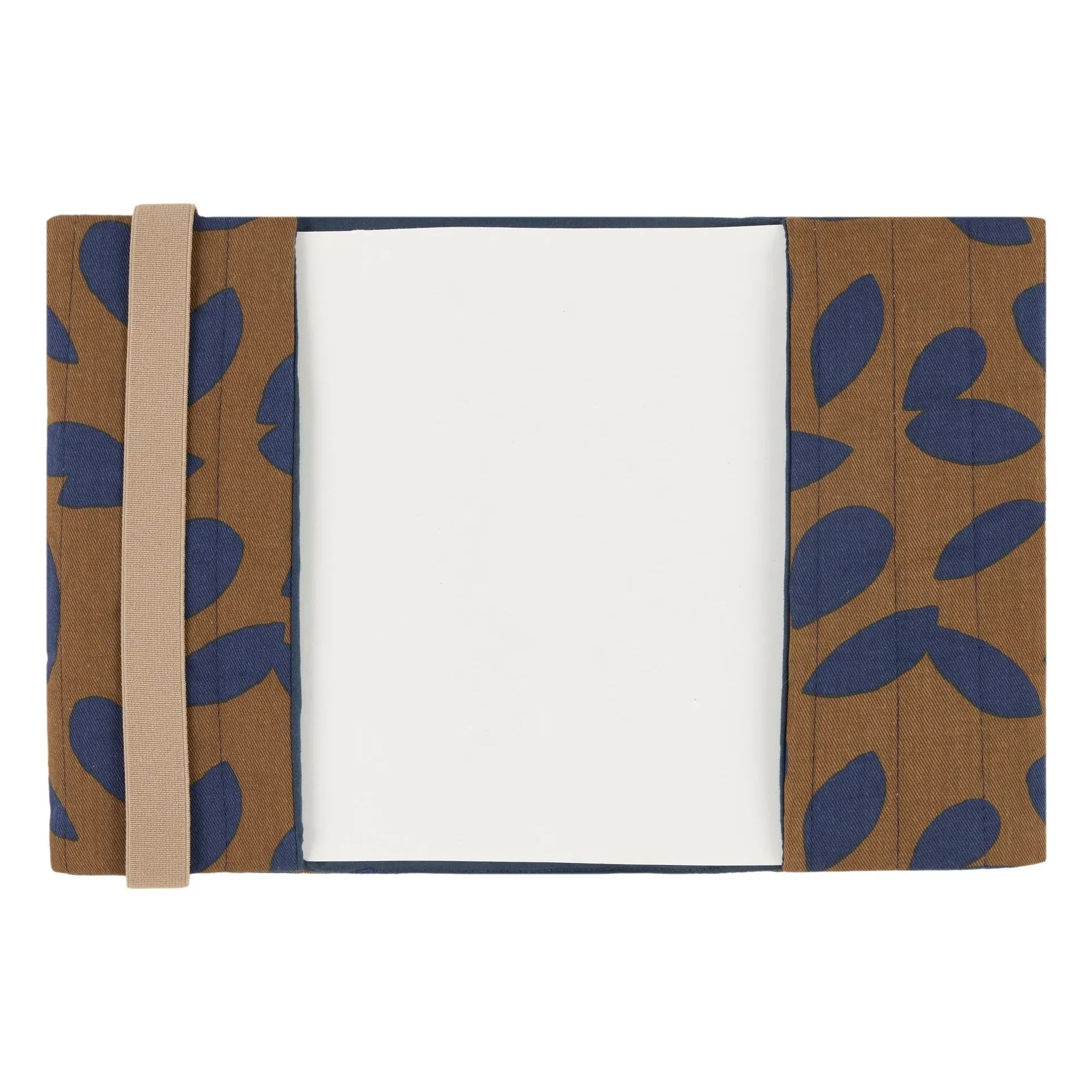 Nobodinoz - Hyde Park Blue Leaf Book Cover | Blue