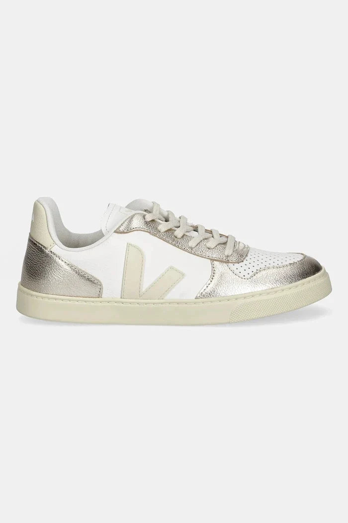 Çocuk Deri Sneaker Veja Small V-10 Laces