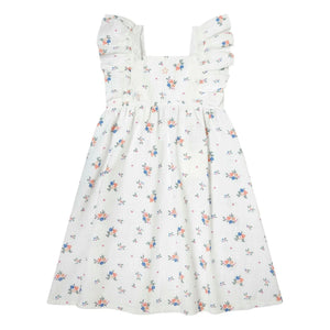 Tocoto Vintage - Floral Pattern Dress | White