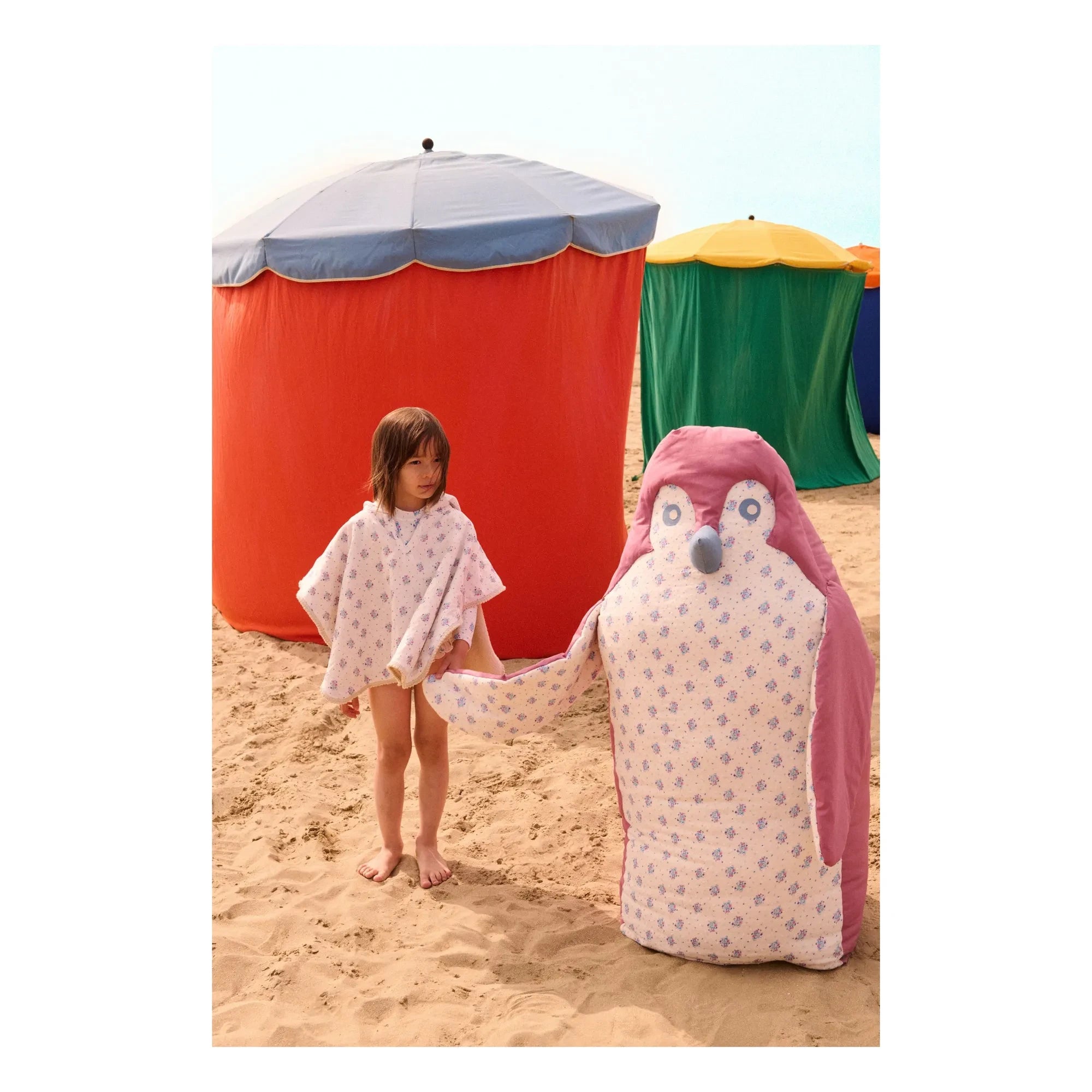 Louise Misha - Organic Cotton Mael Bath Cover | Ecru