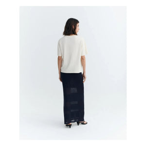 Thinking Mu - Lucia Organic Cotton T-Shirt | Ecru