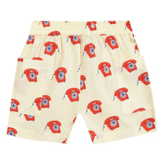 Bonton - Lois Baby Phone Shorts | Ecru