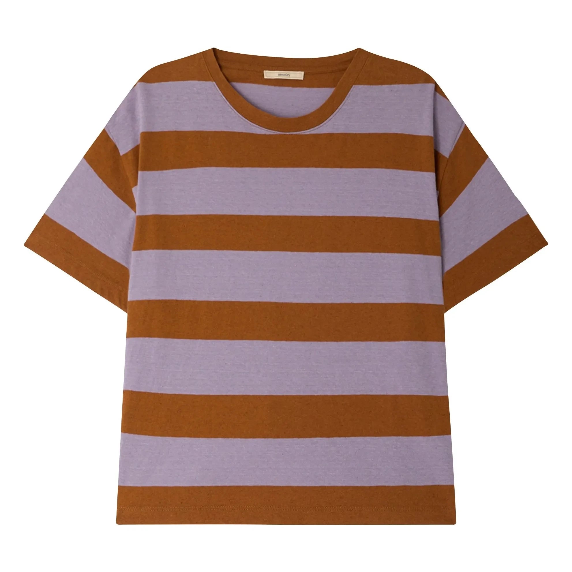Sessùn - Tooli Cotton T-Shirt | Lilac