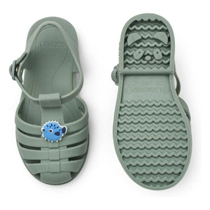 Liewood - Bre Charms Fish-Globe Sandals | Khaki