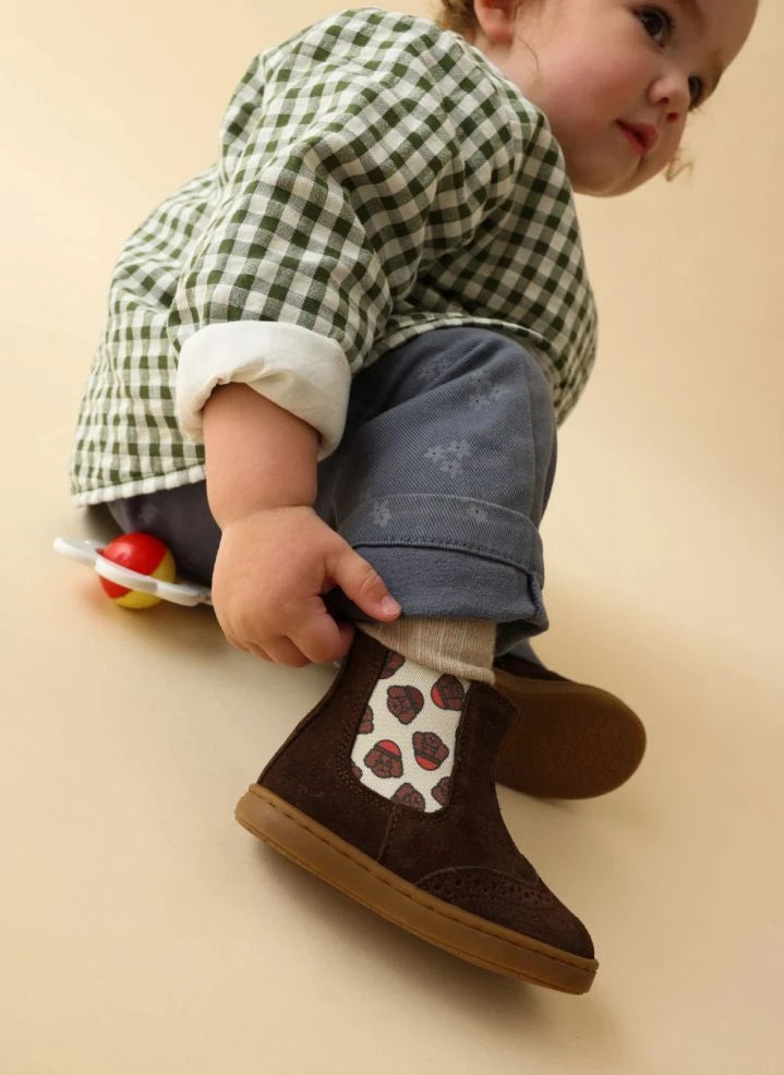Lazare - Axelle Dog Boots | Chocolate