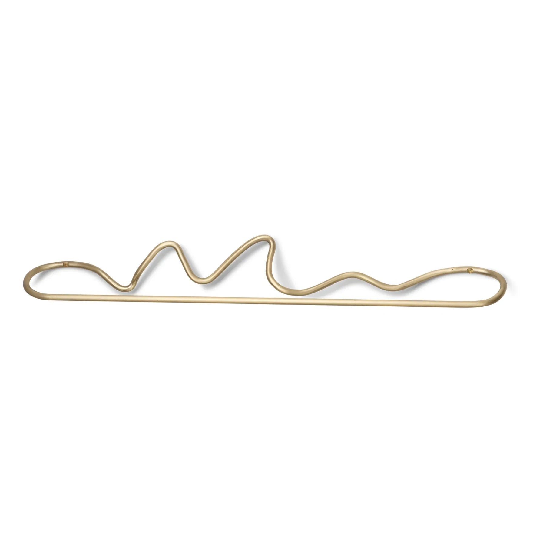 Ferm Living - Curvature Towel Hook | Brass
