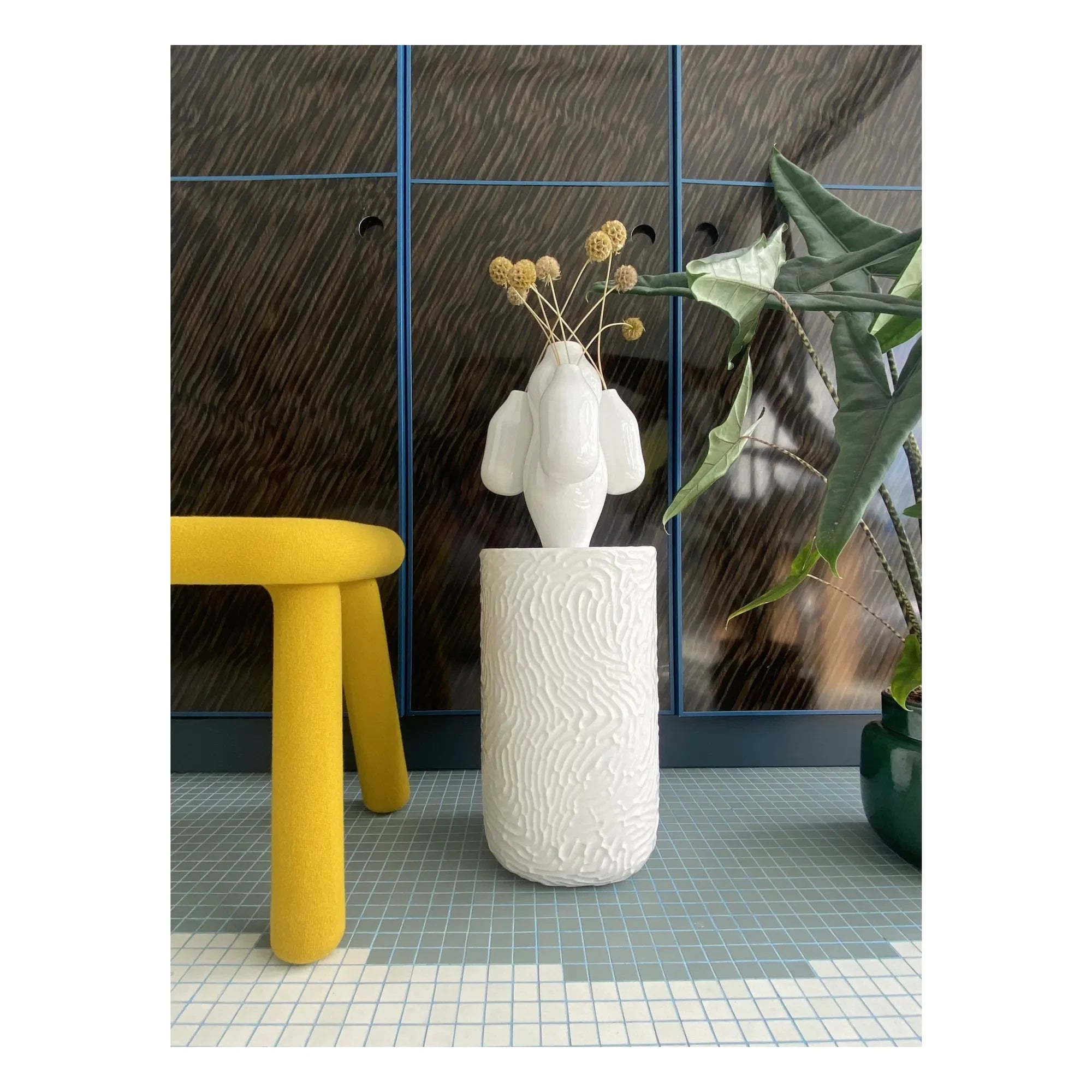 Moustache - Allpa Mini Vase - Jean-Baptiste Fastrez | White