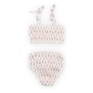 the new society - Clavel Fleuri Swimsuit | Ecru