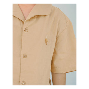 Gingersnaps - Ron Banana Linen Shirt | Beige