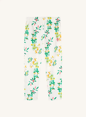 The Animals Observatory - Flower Patterned Trousers | White