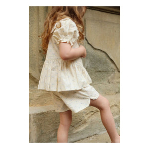 Konges Sløjd - Organic Cotton Lace Shorts | Ecru