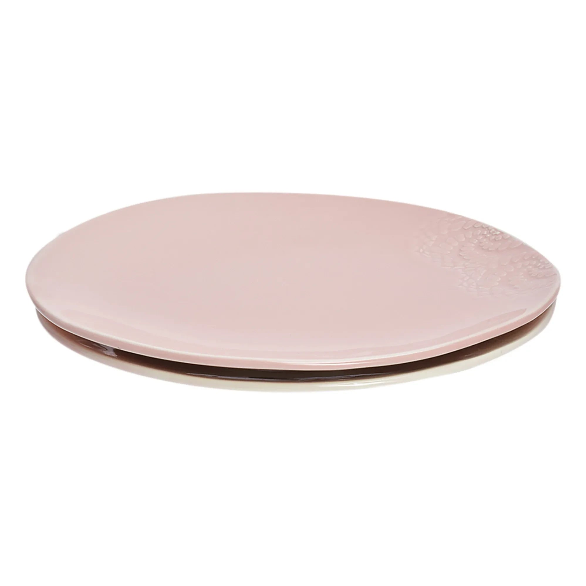 Maison Vessel - Blanca Tatoo Dantel Tabaklar - 2'li Set | Soluk Pembe