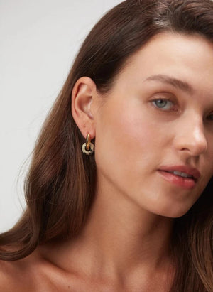 Anni Lu - Glazed Donut Earrings | Gold