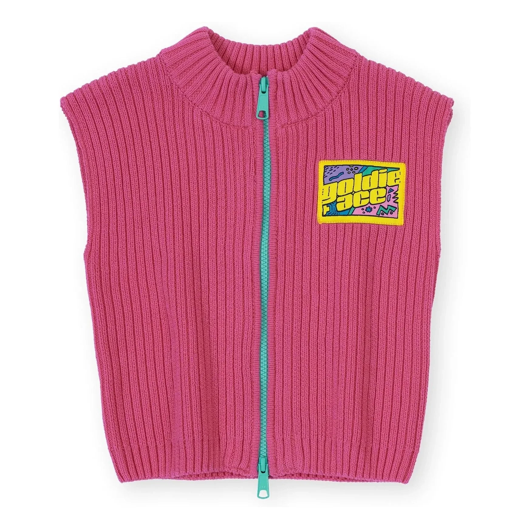 Goldie + Ace - Ribbed Sleeveless Tank Top | Pink