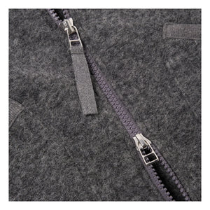 Universal Works - Wool Zip-up Bomber Jacket | Gray