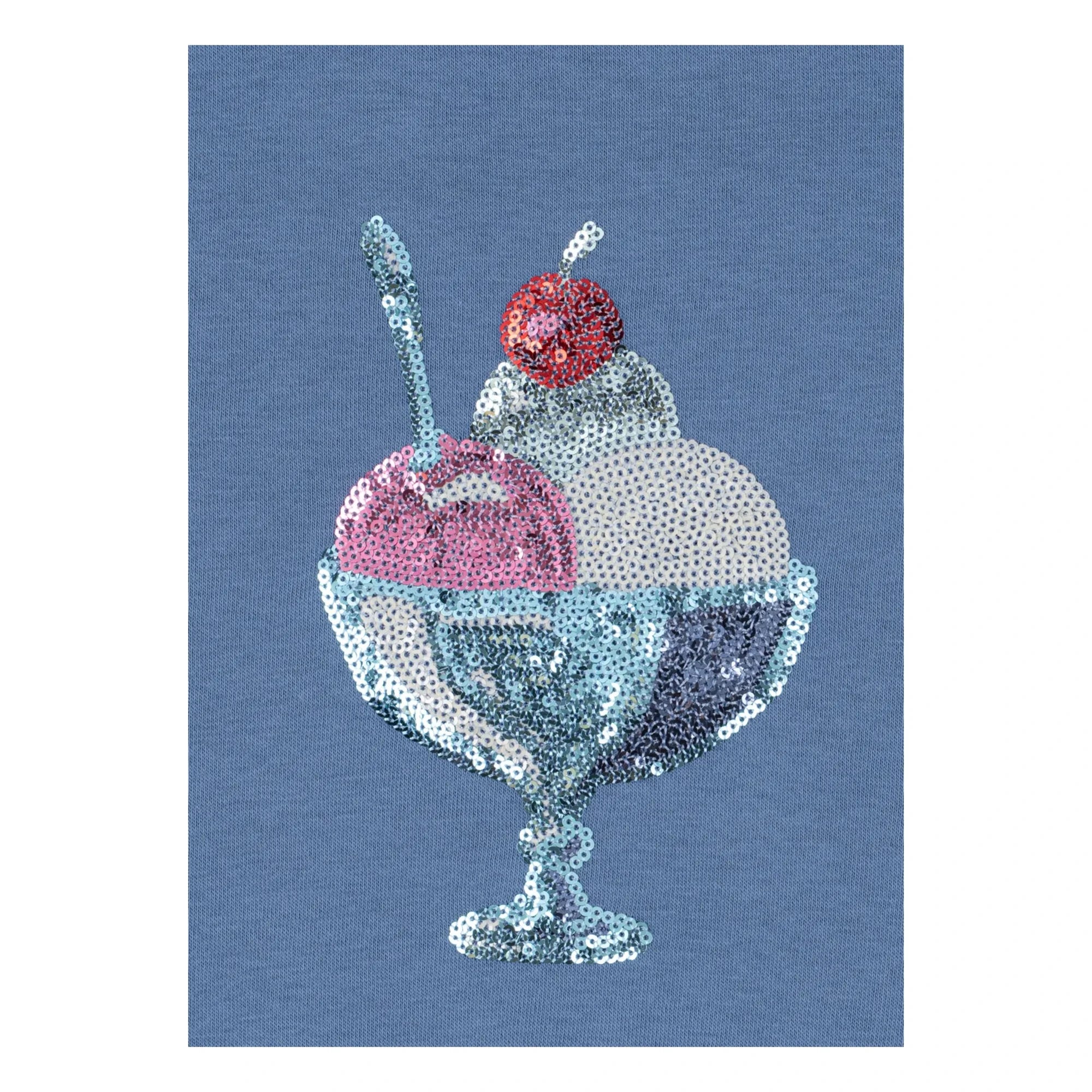 Konges Sløjd - Sweat Loumilla Glaçes Organic Cotton | Blue
