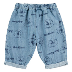 Bobo Choses - Organic Cotton Baby Dog Jeans | Blue