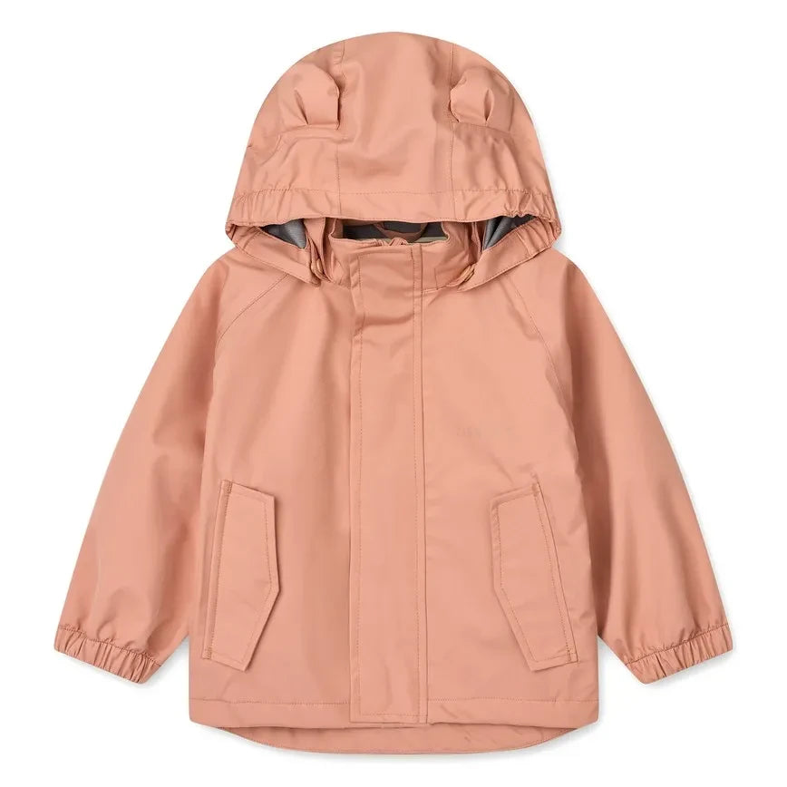 Liewood - Manu Color-Blocked Rainwear Set Made from Recycled Fibers | Pink