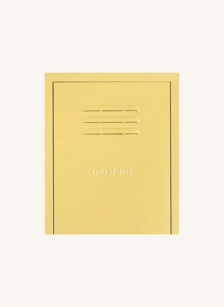 Mustard Made - Slim Metal Cabinet | Faded Yellow