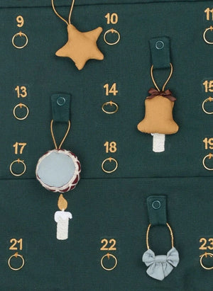 Fabelab - Koyu Yeşil Fir Advent Takvimi
