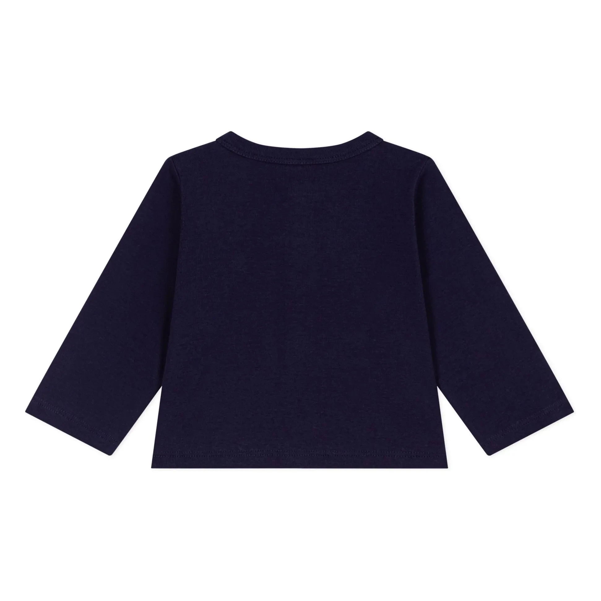 Petit Bateau - Organic cotton cardigan | Midnight blue