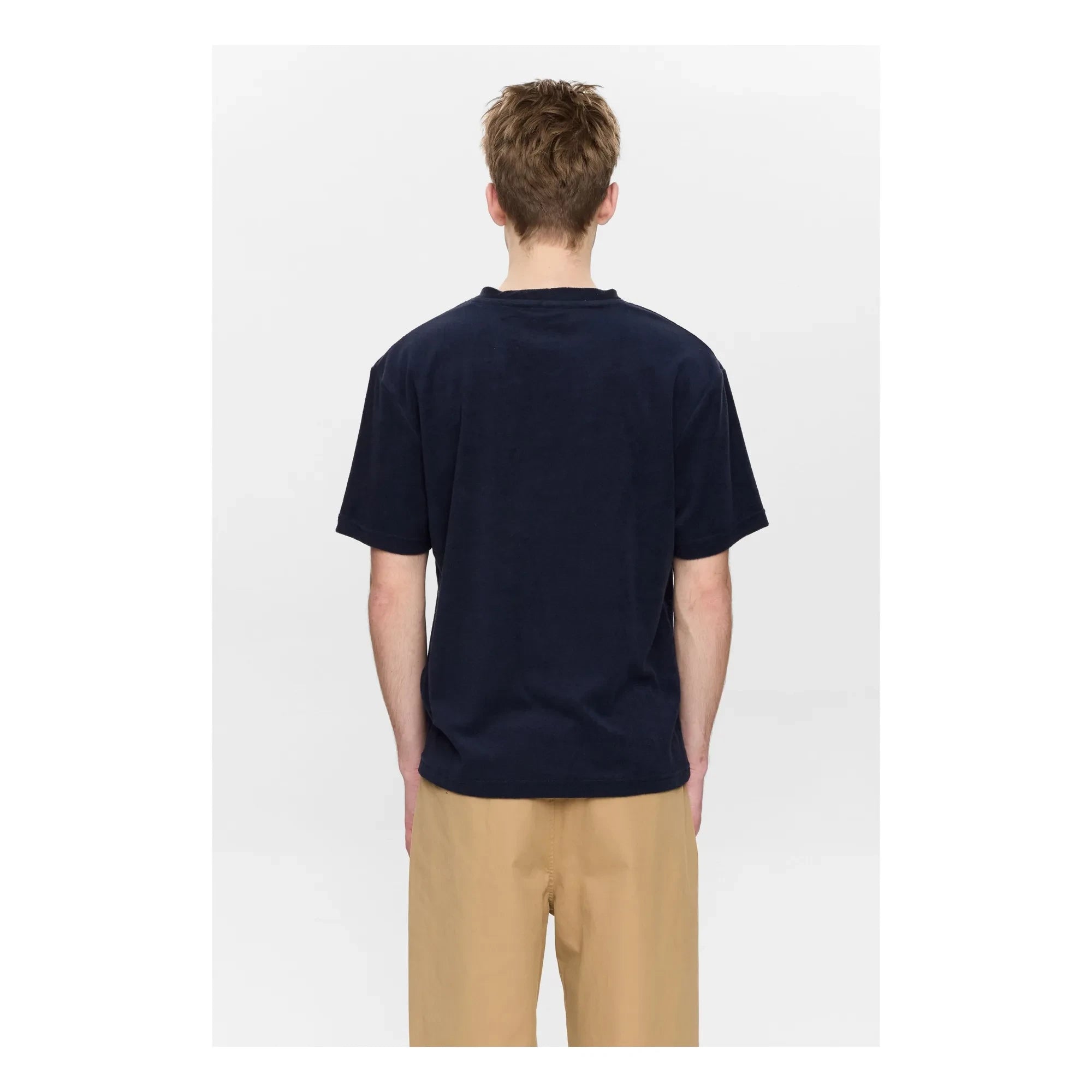 Anerkjendt - Akvillads Frotte T-Shirt | Dark Blue