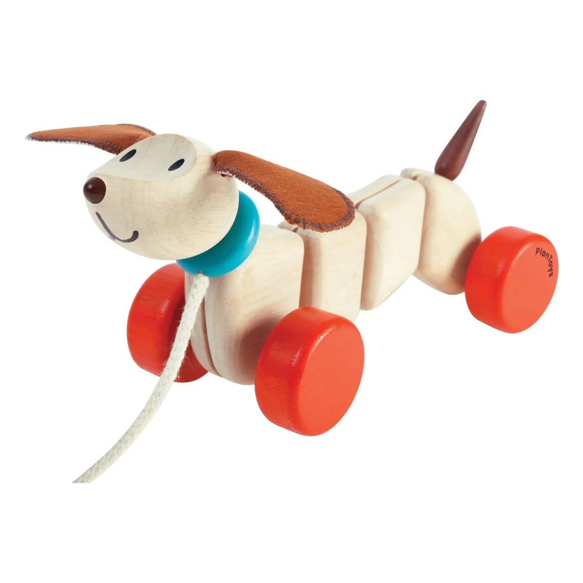 Plan Toys - Pulling Dog Teak