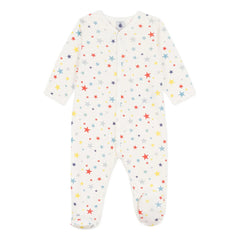 Petit Bateau - Dors Bien Stars Pajamas | White