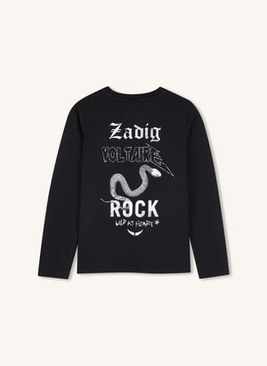 Zadig & Voltaire - Voltaire organic cotton T-shirt | Black