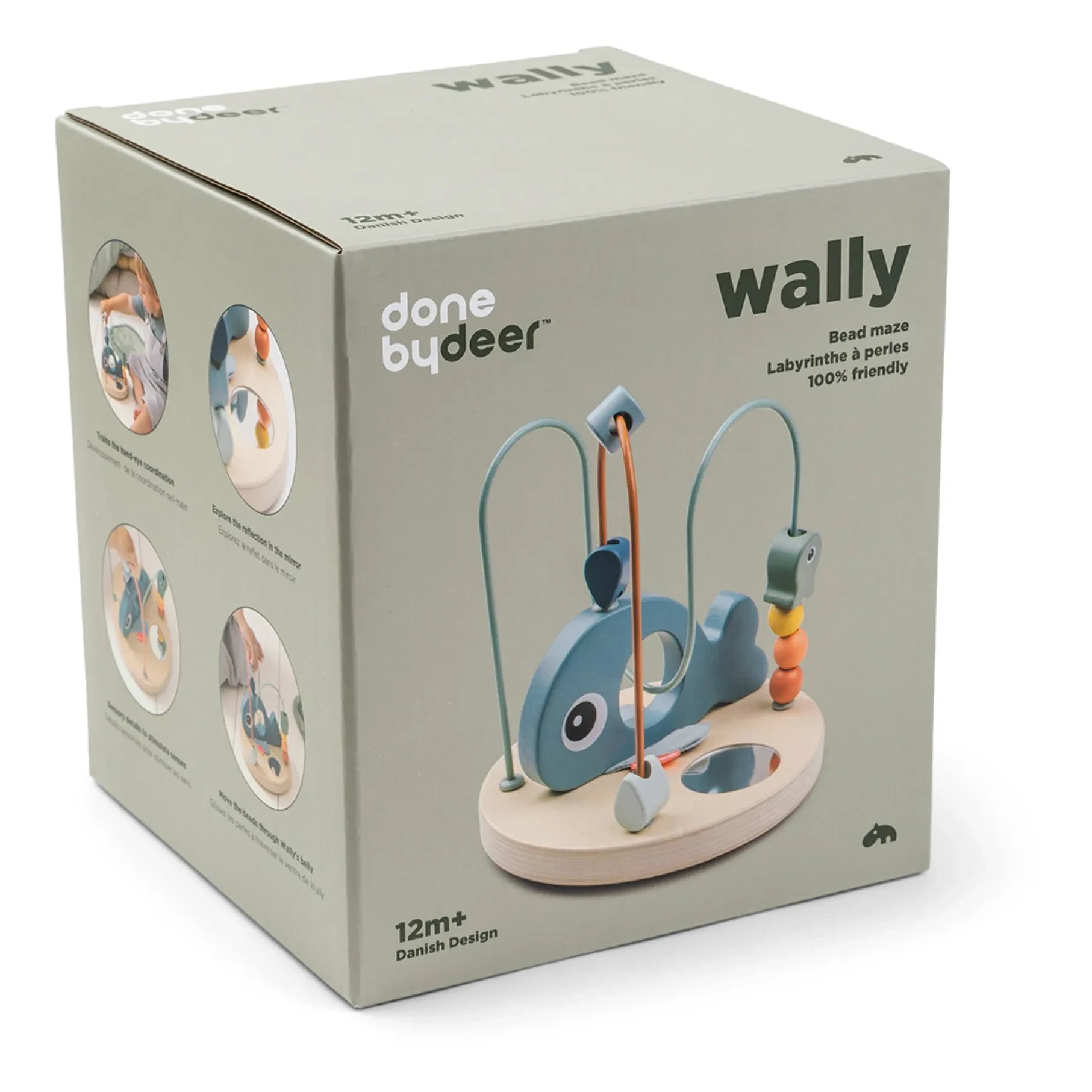 Done by Deer - Wally Bead Maze | Blue