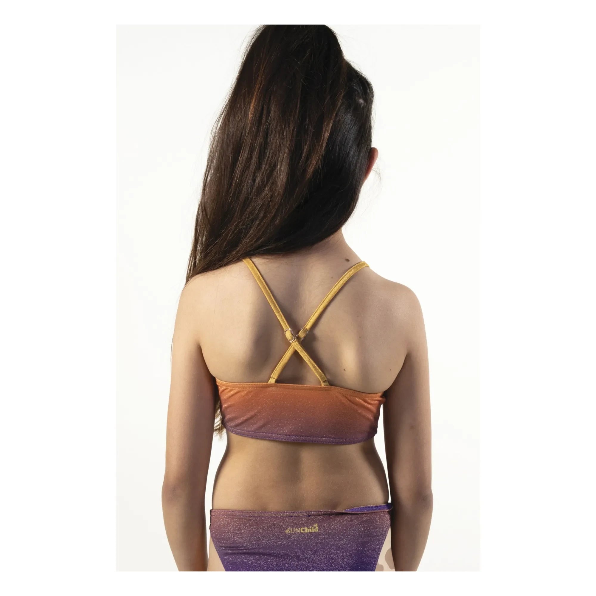 Sunchild - Ellis Pailleté Degrade Swimsuit | Black