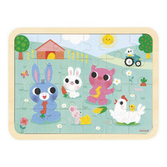 Janod - Farm Puzzle - 24 Pieces