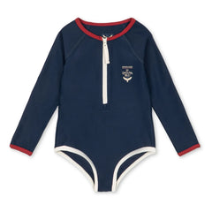 Konges Sløjd - Laguna Long Sleeve Swimwear Recycled Fibres | Navy Blue