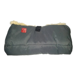 Kaiser - Double Layer Sheep Fur Hand Warmer | Charcoal Gray