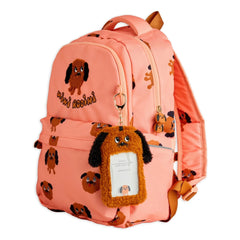 Mini Rodini - Doggies Recycled Fiber Backpack | Light Pink