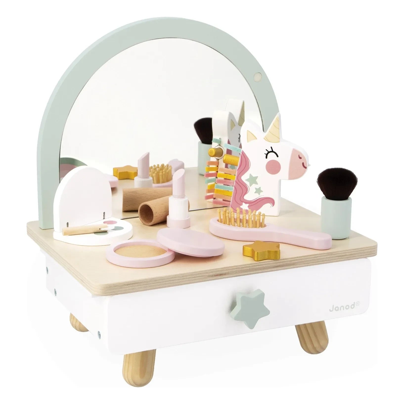 Janod - Unicorn Makeup Table