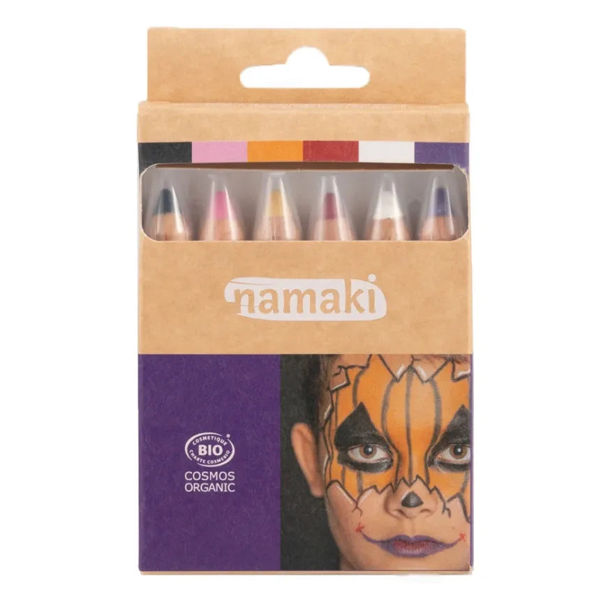 Namaki - Cadılar Bayramı Makyaj Kalemleri - 6'lı Set
