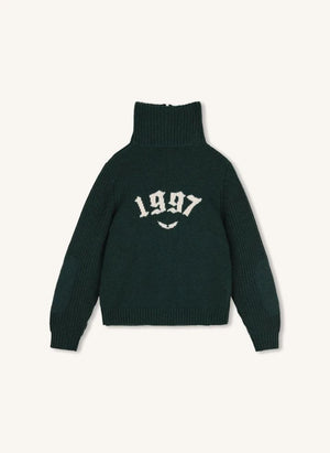 Zadig & Voltaire - 1997 Wool Truckneck Sweater | Green