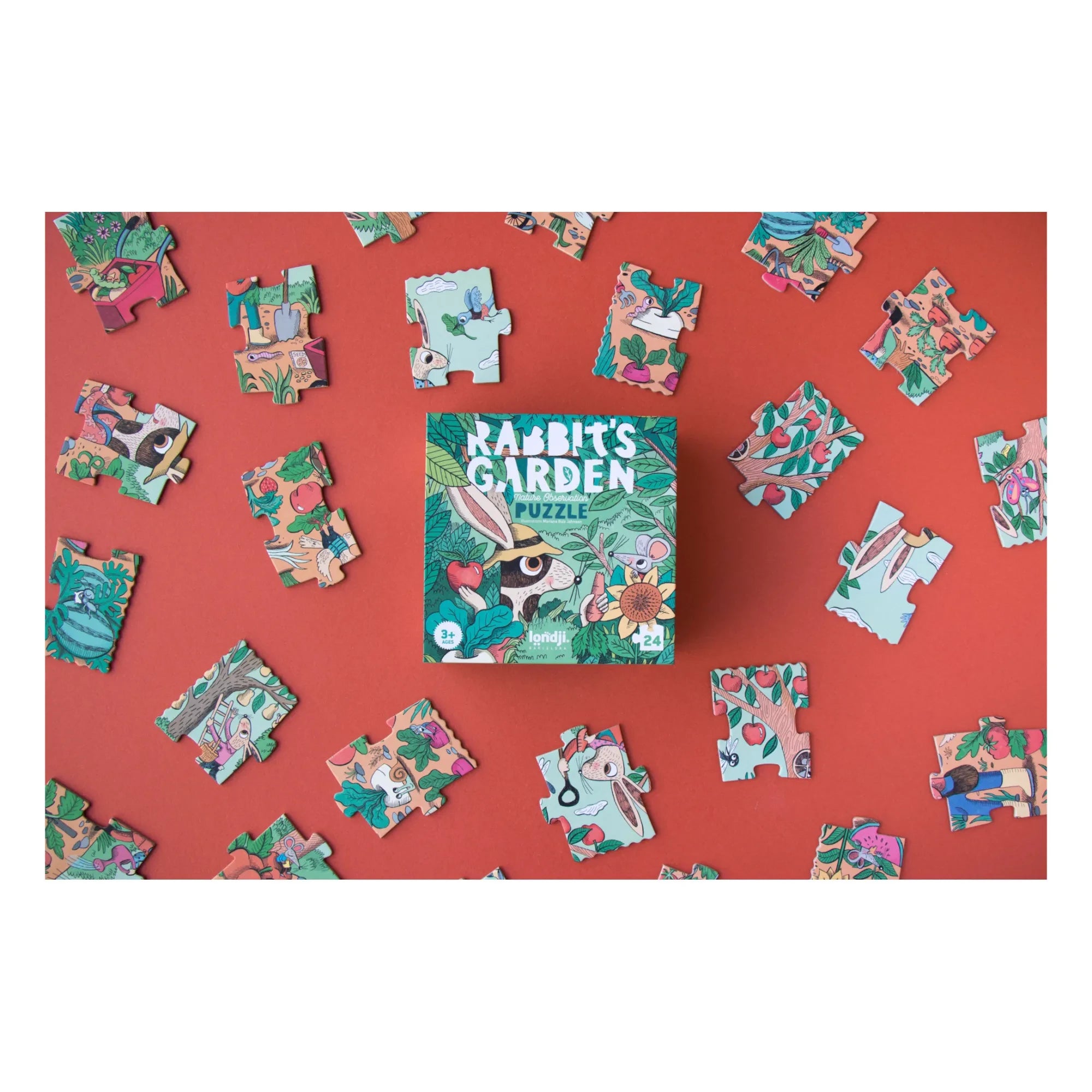 Londji - Bunny Garden Puzzle - 24 Pieces