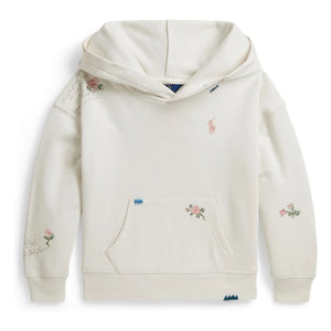 Ralph Lauren - Floral Hooded Sweatshirt | White