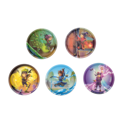 Ergobag - Klettie Süsü Süsleri-set Ninjas