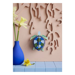 Studio Roof - Turtle wall decor | Blue