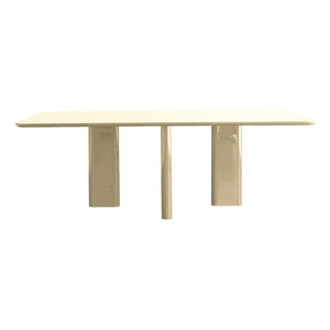 Gabrielle Paris - Joe Rectangular Dining Table | Cream