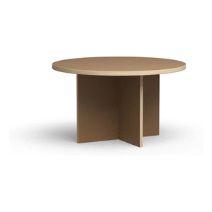 HKliving - Round Dining Table | Brown