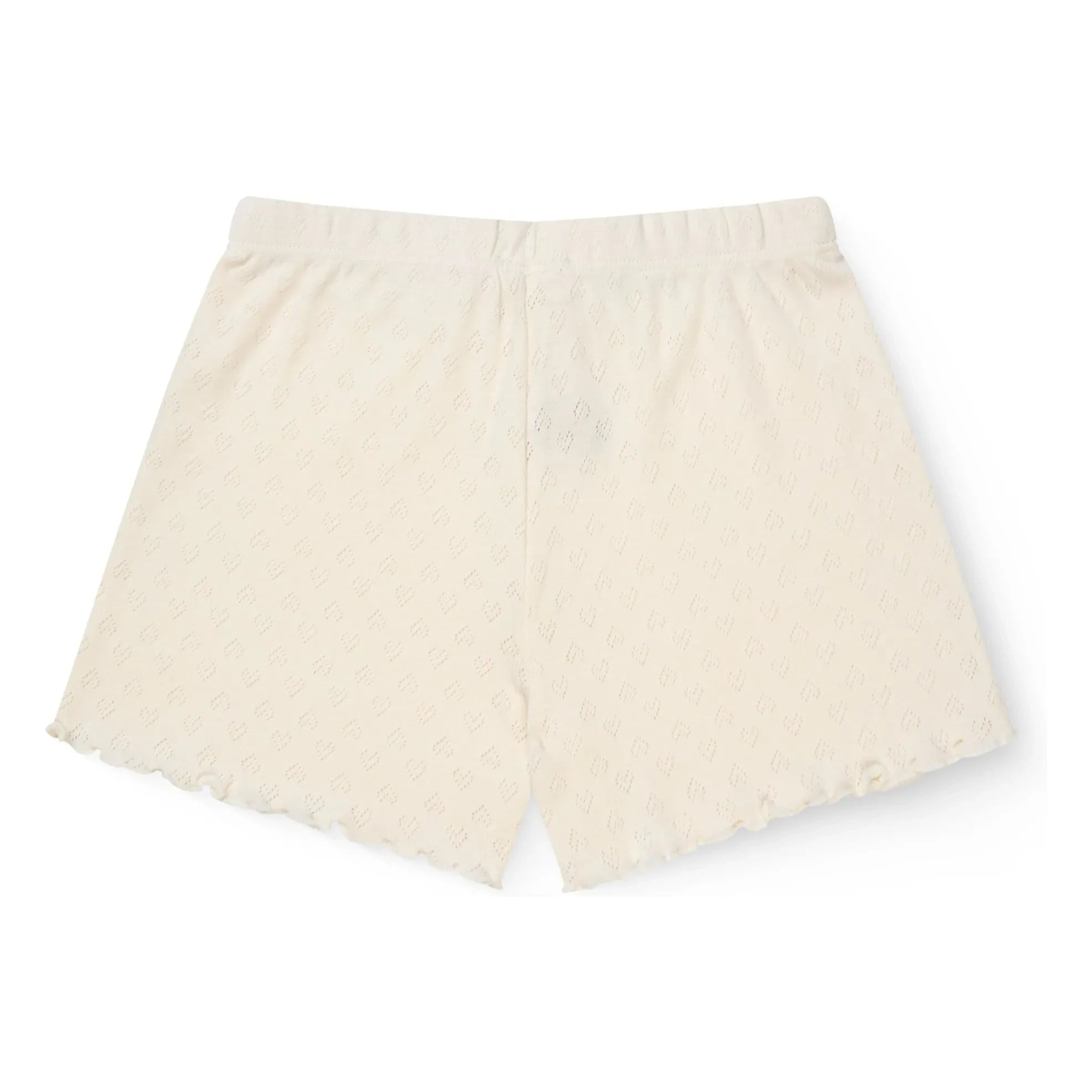 Copenhagen Colors - Pointelle Organic Cotton Shorts | Cream