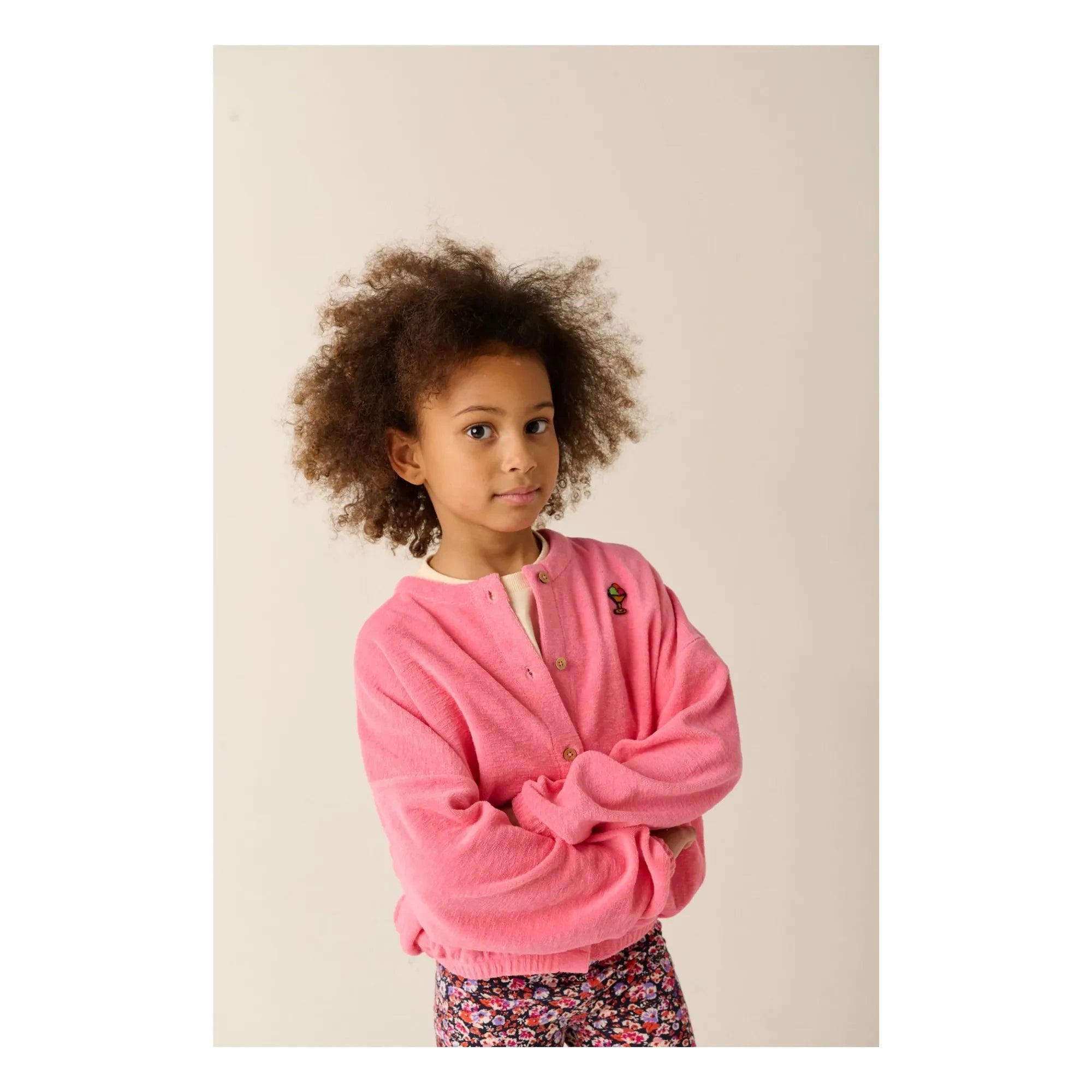 Tumble N'Dry - Lemonade Organic Cotton Cardigan | Pink
