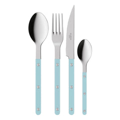 Sabre - Fork and Spoon Set - 4-piece | Light Blue